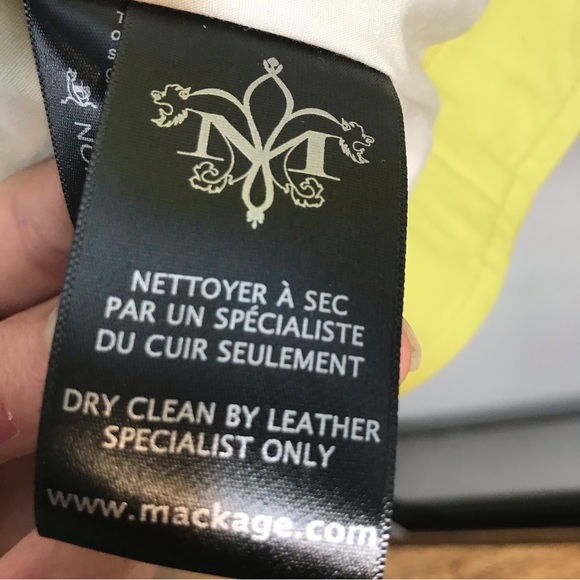 Mackage lambskin leather vest - Picture 12 of 12